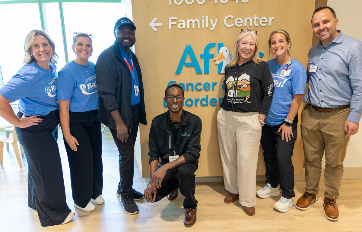SkyHop team at Arthur M. Blank Children's Hospital Family Center